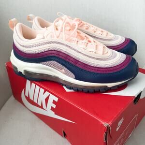 Nike Air Max 97 Crimson Tint Purple Pink Womens Size 8.5 Box